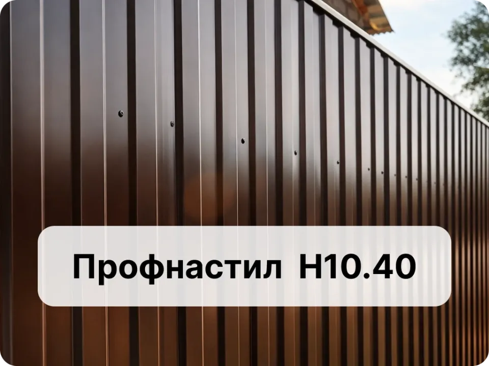 Профнастил для забора и крыши в Уфе, профлист Уфа оцинкованный и окрашенный, под дерево камень, кирпич